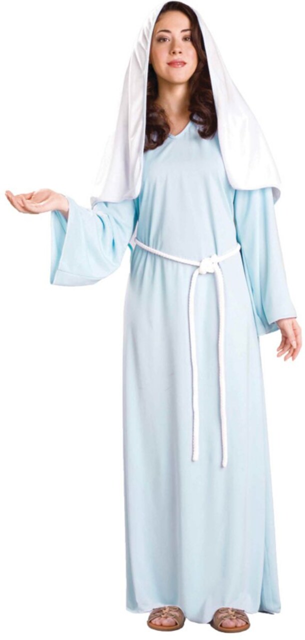 The Costume Center Blue and White Mary Women Adult Halloween Costume - One Size